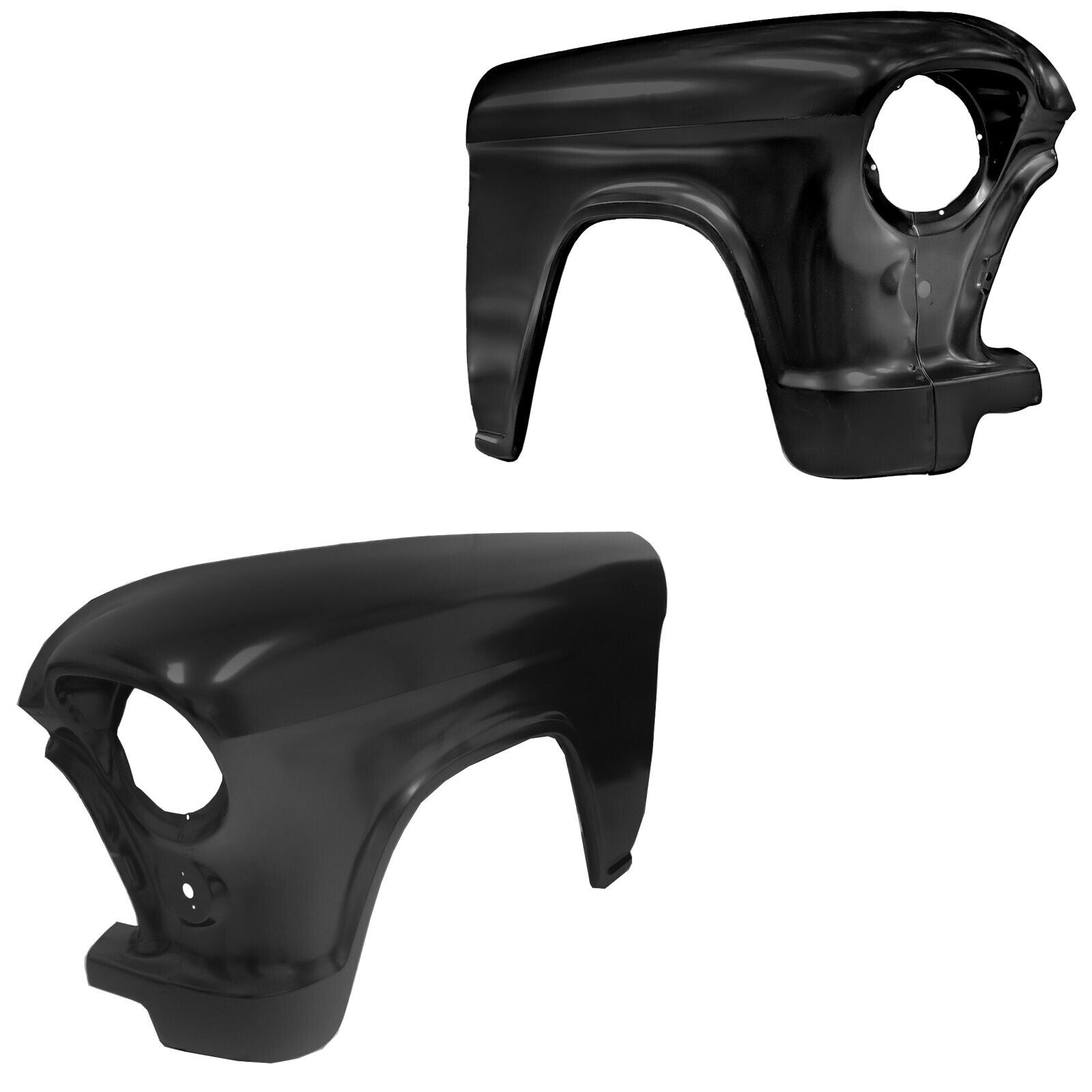 1957 Chevy Pickup PU Truck Fender Pair Right & Left Side EDP Steel Dynacorn