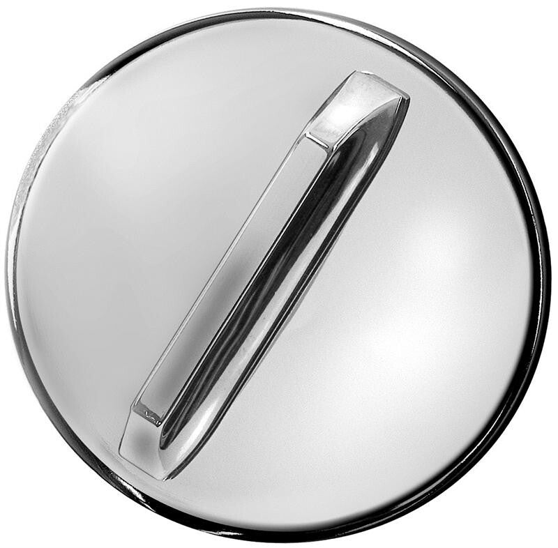 GAS CAP 1965-67 CHROME NOVA