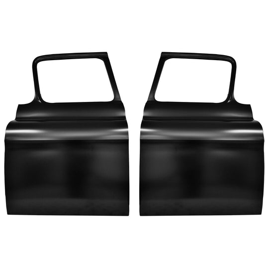 1955~1959 Chevy Truck Custom Door Shell Pair 2 PCS No Holes Dynacorn