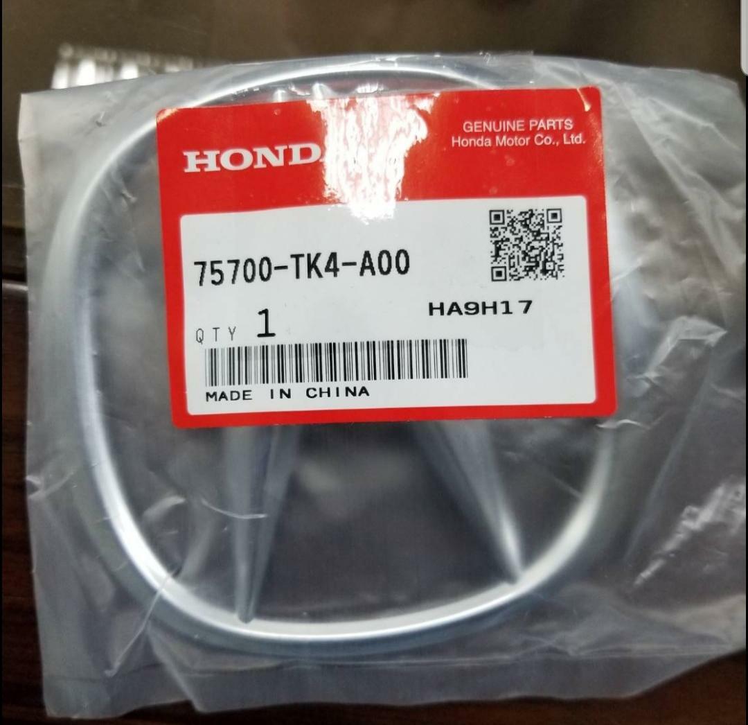 Fits Genuine OEM Acura TL 2009-2014 Front Grille "A" Chrome Emblem 75700-TK4-A00