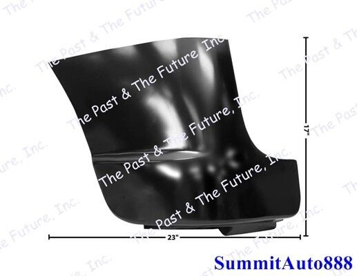 1947~1955 Chevy Pickup Truck Front Fender Rear Lower Patch Panel Left Side