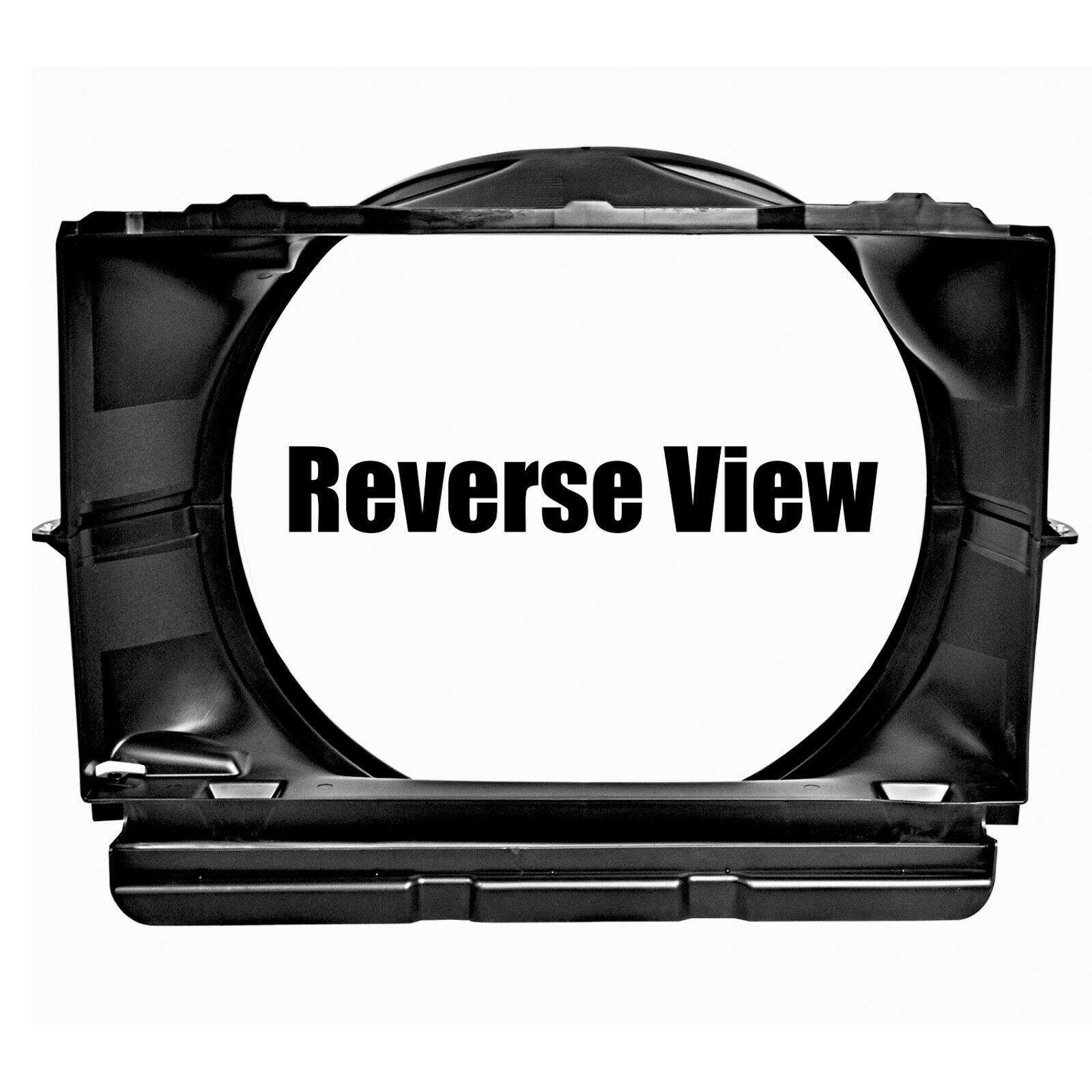 1981 82 83 84 85 86 87 Chevy Pickup Truck Fan Shroud Upper + Lower 8cyl wo/AC