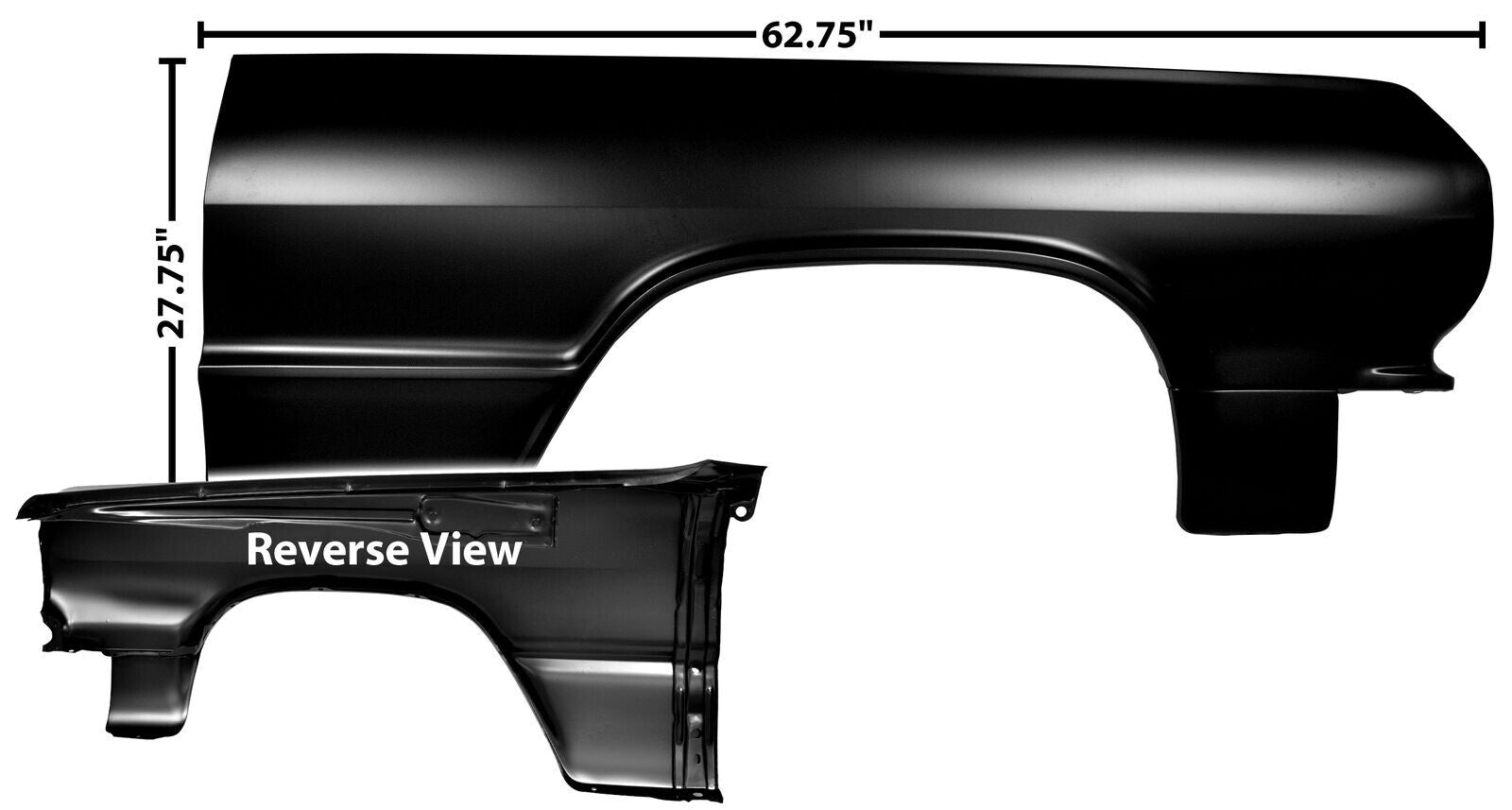 1964 Impala Front Fender Right Side Passenger EDP Coated Brand New Dynacorn