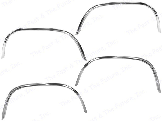 Front & Rear Wheel Well Opening Molding - 4 PCS Set BRMG8086-3P+4P