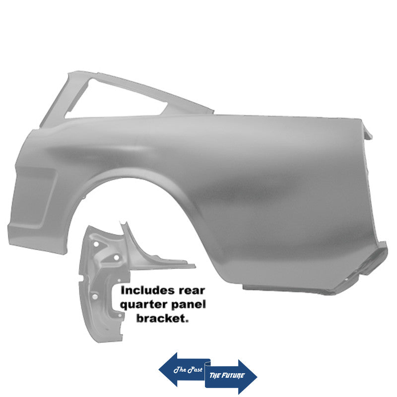 Full Quarter Panel - Fastback - Left - Weld Through Primer MSQP6566-72L