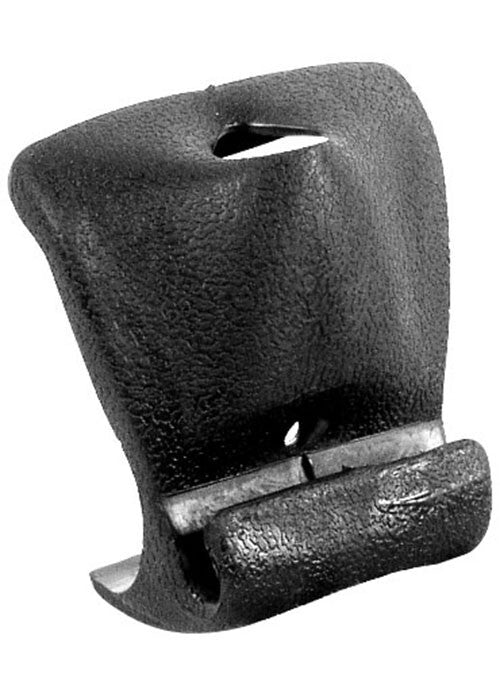 MIRROR BRACKET BOOT CV *COVERS R. VIEW MIRROR BRACKET* BLK 1968-1969 CAMARO