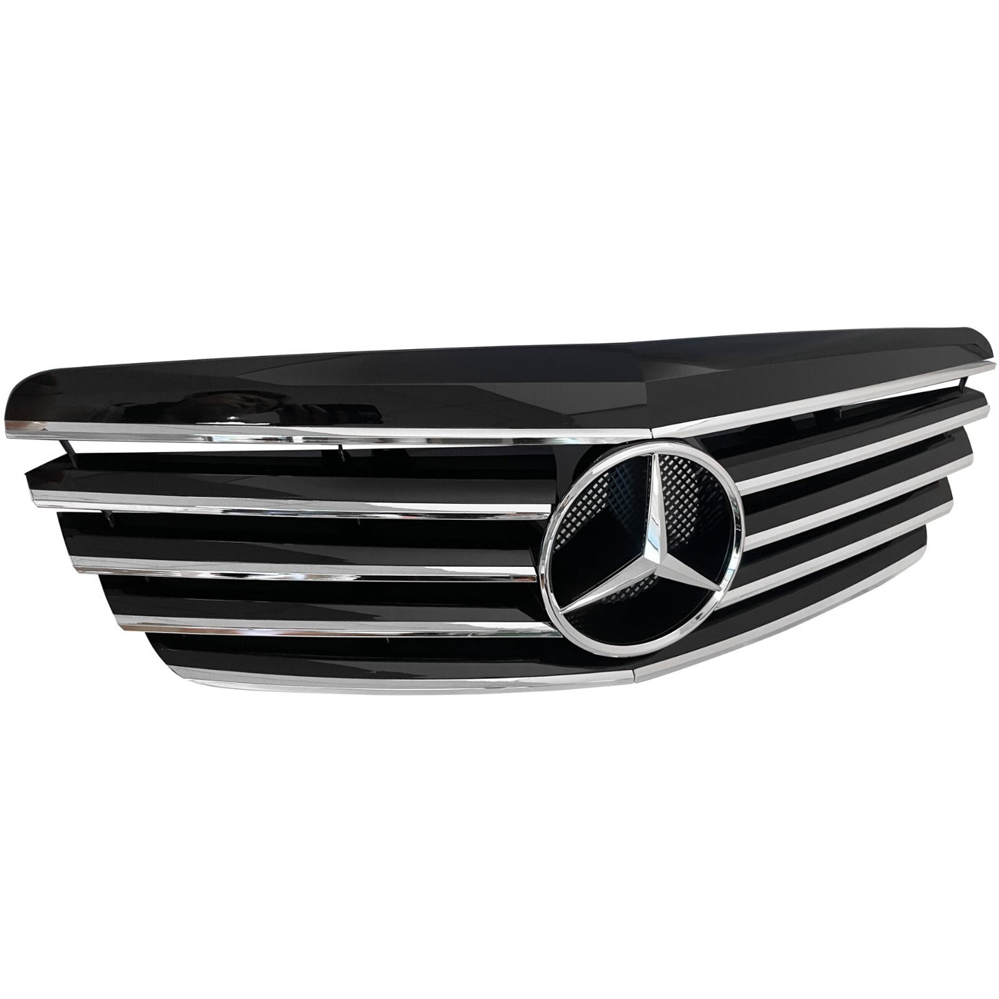 Fits 2007 Mercedes Benz S Class W211 Style Grille Black Plastic