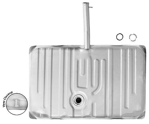 GAS TANK 1969-70 W/ 14" FILLER NECK HAS 2 VENT TUBES GTO