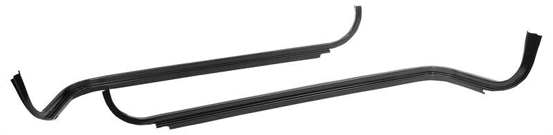 TRUNK WEATHER STRIP CHANNELS 19636-64 2 PCS SET IMPALA