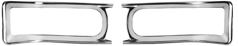 TAIL LAMP BEZEL PAIR 1966 CHEVELLE  2PCS