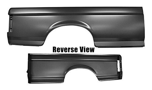 OUTER BEDSIDE ASSEMBLY RH 1987-98 FORD TRUCK BLACK L/BED STYLESIDE