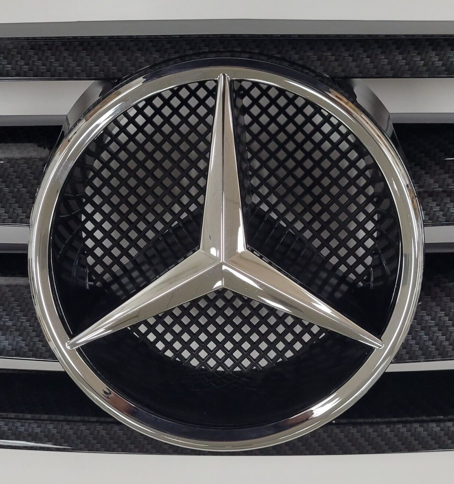 W140 S MODEL 92-95, CL TYPE GRILLE CARBON FIBER LOOK