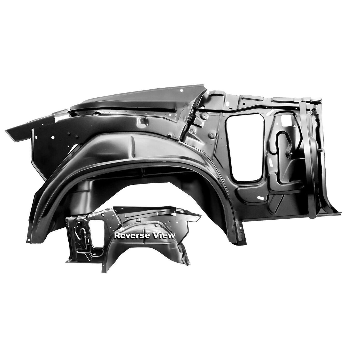 1970~1972 Chevelle Complete Quarter&Wheelhouse Panel Assembly RH SideConvertible