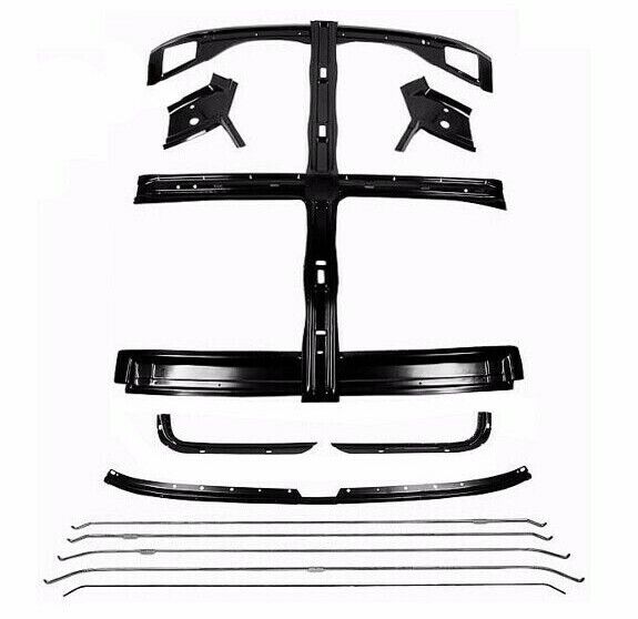 1967 1968 Chevy Camaro Roof Panel Brace Kit 14 Pcs Set Dynacorn