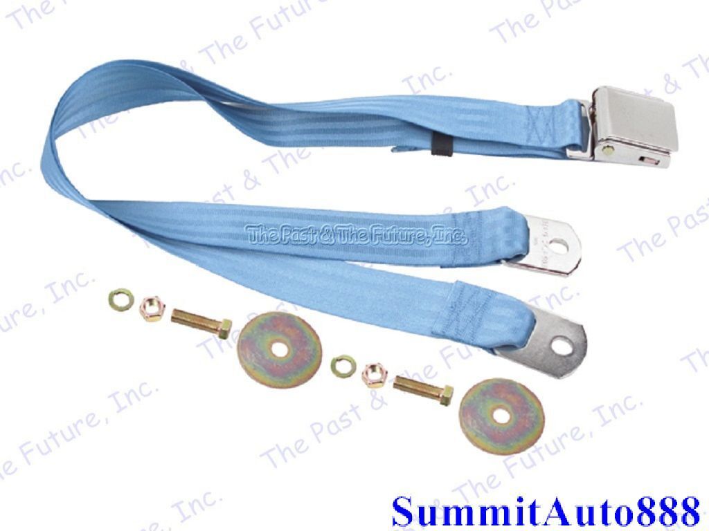 1947 - 1981 Universal 74" Seat Belt - Light Blue CASB4781-17