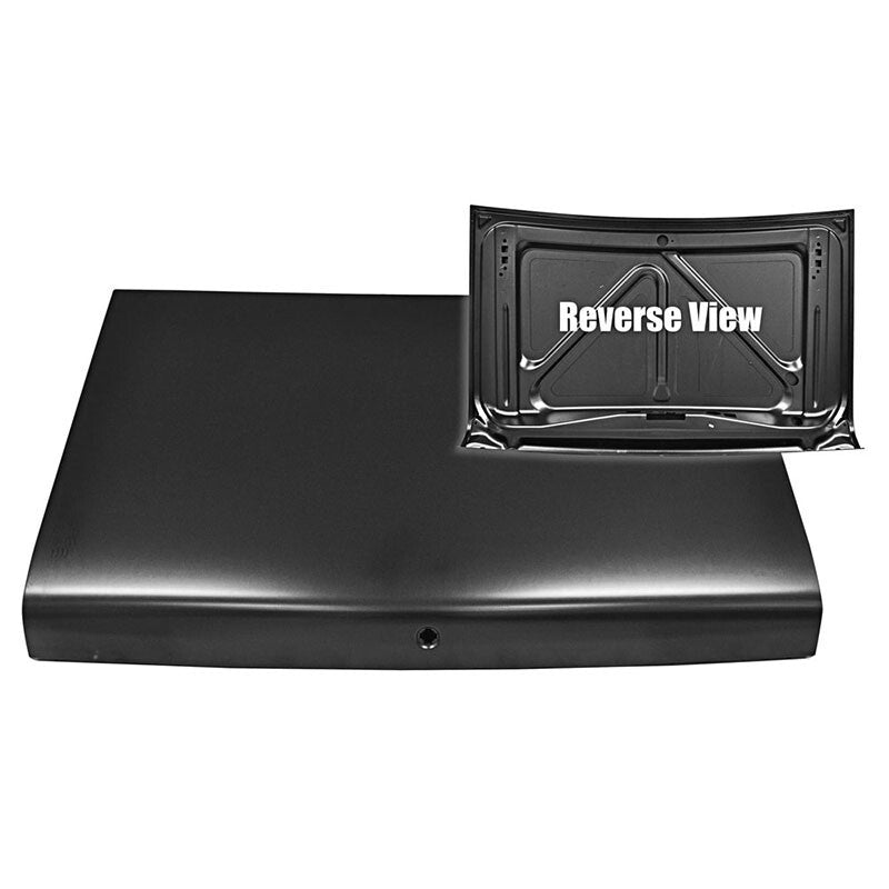 REAR TRUNK LID 1969-70 MERCURY COUGAR (BLACK STEEL)