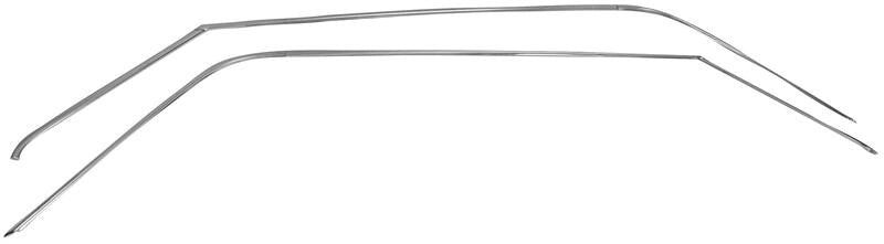 DRIP RAIL MOLDING 6PCS 1968-72 NOVA