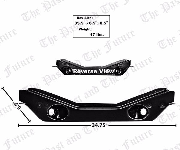 1971 1972 1973 71 72 73 Ford Mustang Front Crossmember W/ Strut Rod Mounts