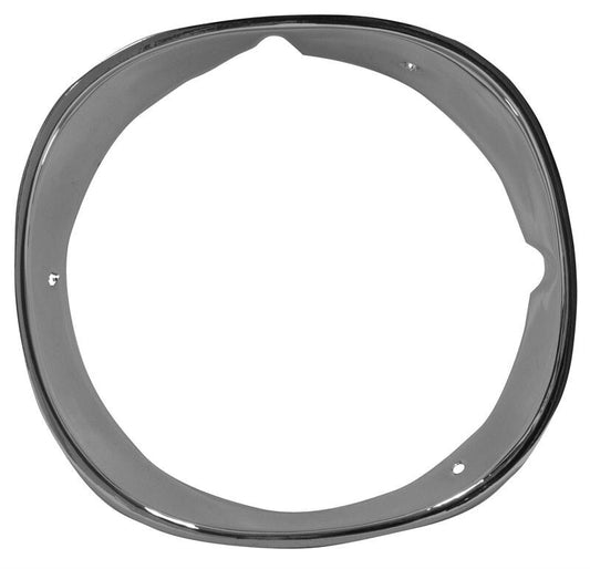 HEADLAMP BEZEL LEFT DRIVER SIDE 1970-1973 CAMARO M1059 CHROME