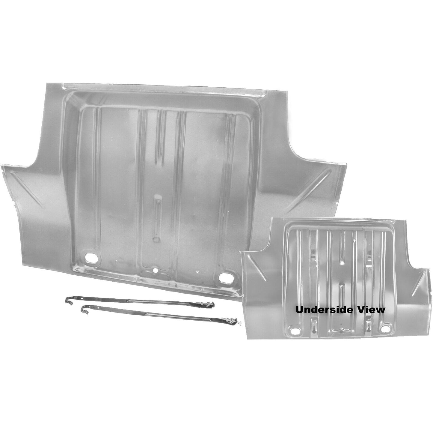 1962 1963 1964 1965 1966 1967 ChevyII Nova Trunk Floor Pan Complete WTP Metal Di