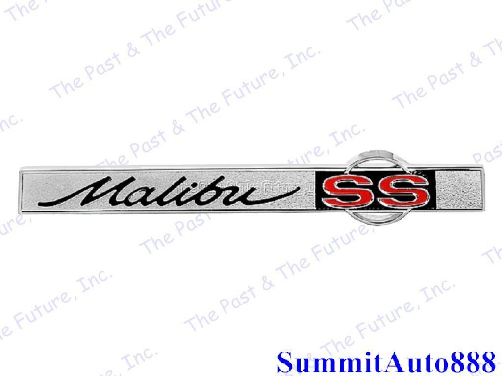 1965 65 Chevy Chevelle Trunk Emblem - Malibu / SS CVEM65-1