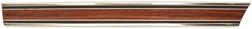 BED MOLDING LOWER FRONT LH 1969-72 CHEVROLET T L/B WOODGRAIN