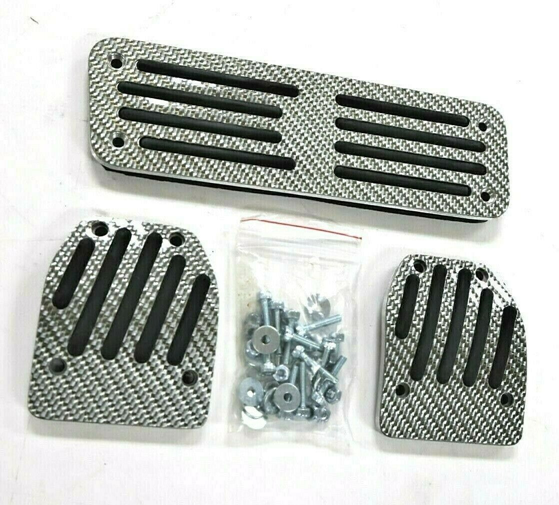 Mercedes Benz Universal Pedal Pad Manual SR Carbon Fiber ALL Class Style