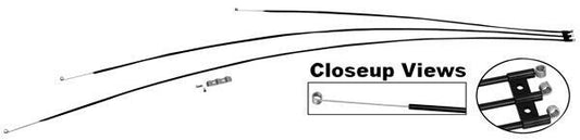 HEATER CONTROL CABLE 1967-68 MUSTANG