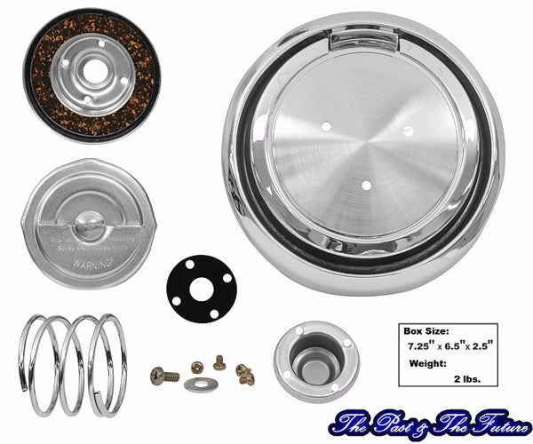 1970 70 Ford Mustang Pop Open Fuel Gas Cap without Emblem w/ Hardware MSGT70-3