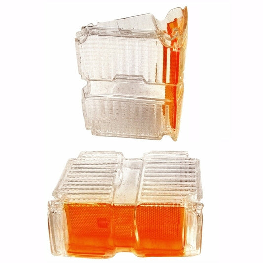 1971 71 Chevy Chevelle Parking  Lamp Lens Light Pair