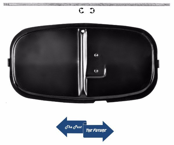 Hood Scoop Shaker Flapper Door with Rod 1969 1970 Ford Mustang