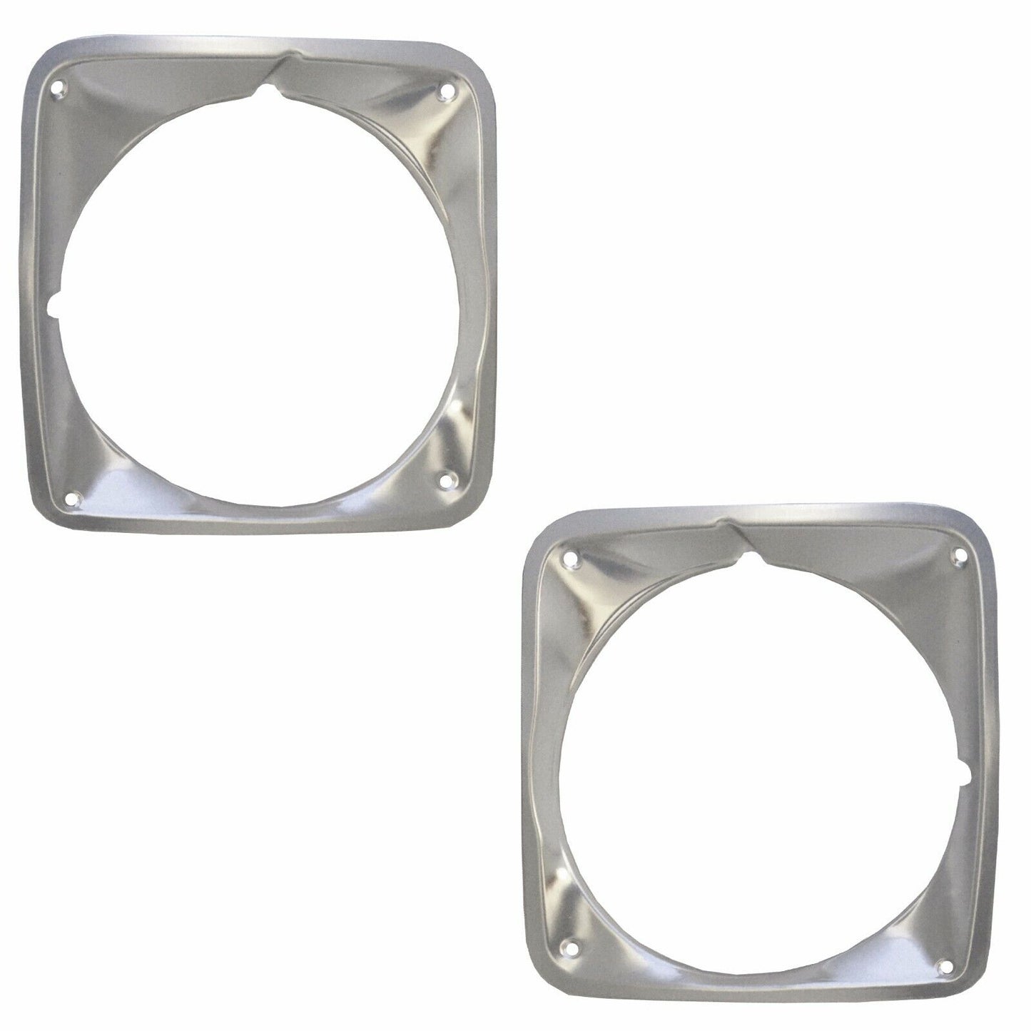1969~1972 Chevy PU Pickup Truck Headlight Bezels Pair Right & Left Side 2 PCS 