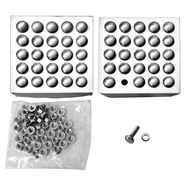 1967~1973 Camaro Firebird Bumper Hardware 50 Bolt Nut Washer Kit 3/8" x 1.5"