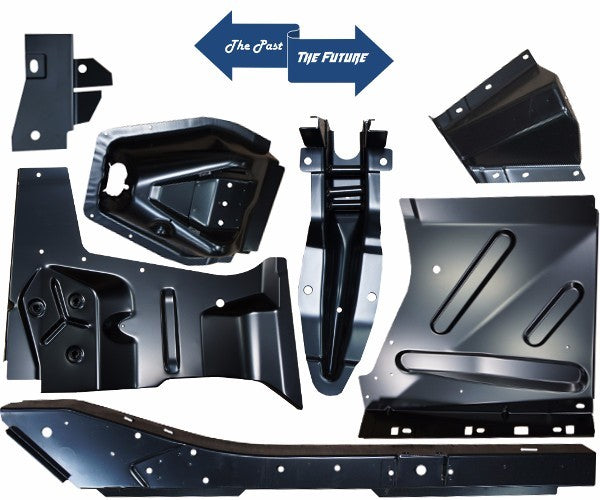 Shock Tower and Apron Kits (Separate) Left Side / 1964 1965 Ford Falcon - NEW