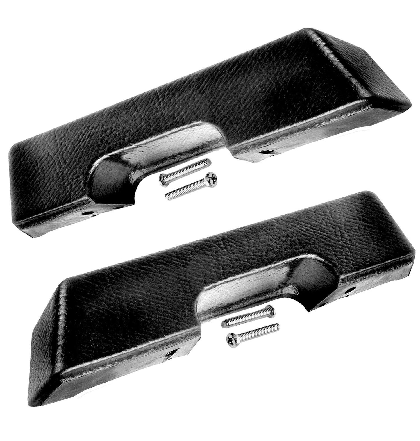 1972 72 Chevy Pickup PU Truck Door Arm Rest Black Pair Right & Left Side 2PCS 