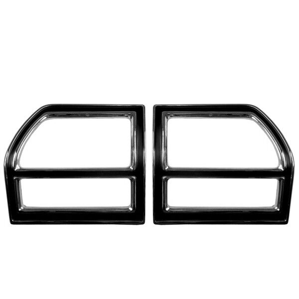 1969 Chevy Chevelle Tail Lamp Light Bezel Right & Left Side Pair 2 Pieces Dii