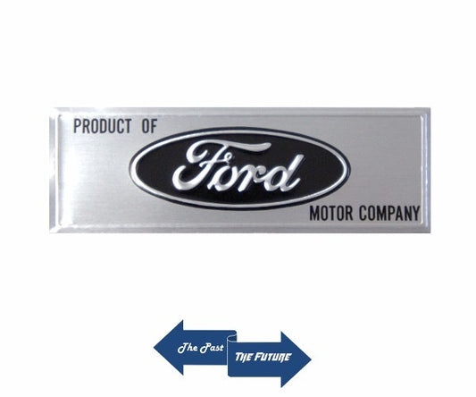 Ford Bronco Mustang Door Sill Scuff Plate Decal - Black / Official Licensed