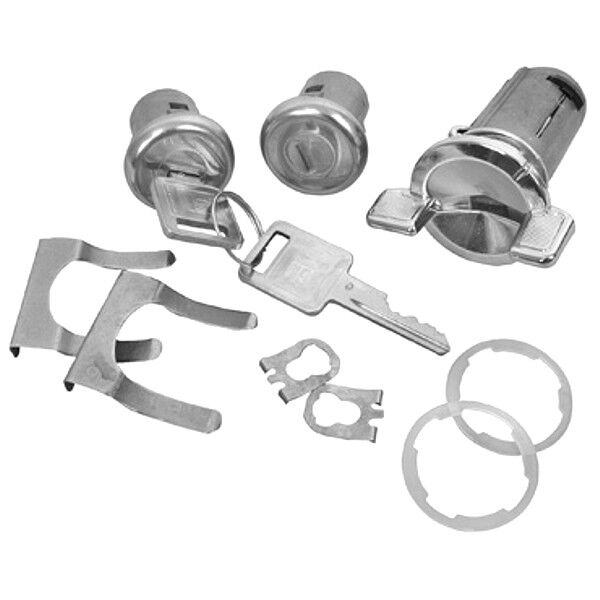 1969 - 1978 Firebird  GTO  Ignition & Door Lock Kit - Square Head Key 