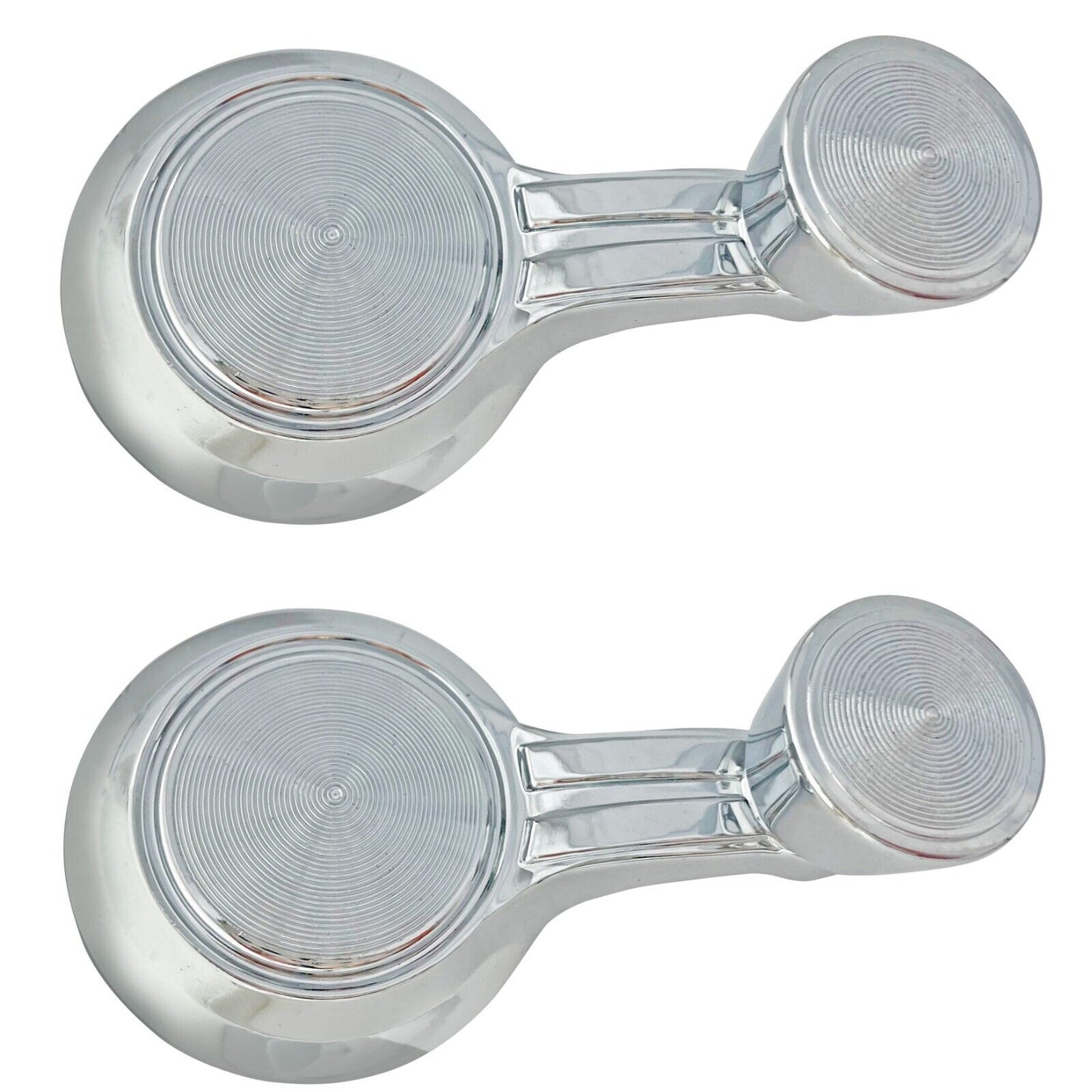 1965~1966 Chevy Impala Vent Window Crank - Chrome Knob - Pair / 2 PCS
