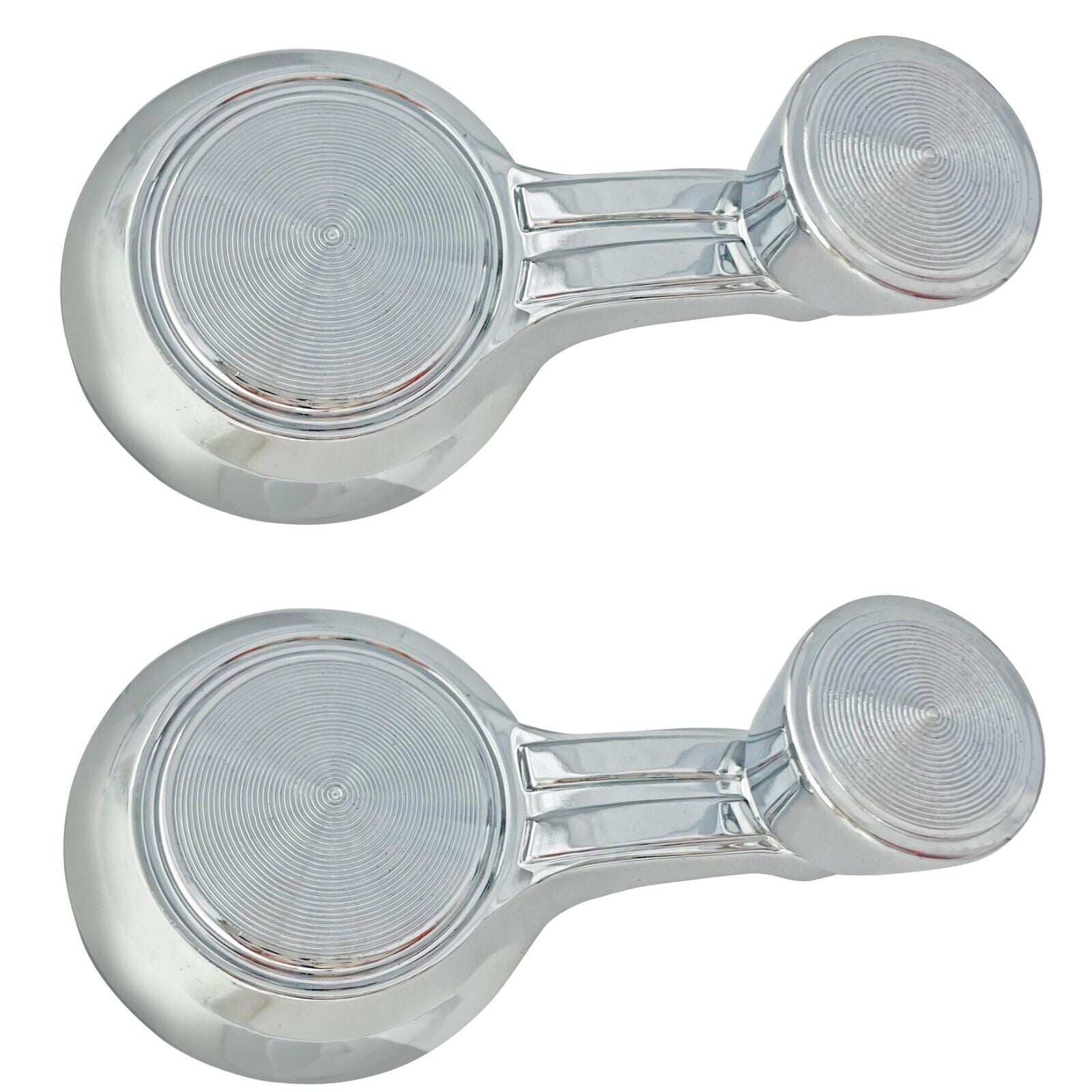 1965~1966 Chevy Impala Vent Window Crank - Chrome Knob - Pair / 2 PCS