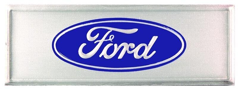 BLUE DOOR SILL SCUFF PLATE DECAL FORD MUSTANG