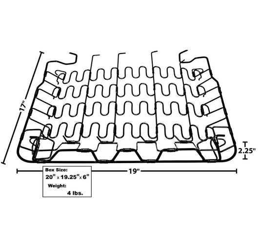 Front Seat Bottom Spring - RH=LH MSST6568-4