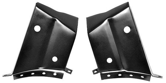 TRUNK HINGE PACKAGE SHELF EXTENTION  1968-72 CHEVELLE PAIR