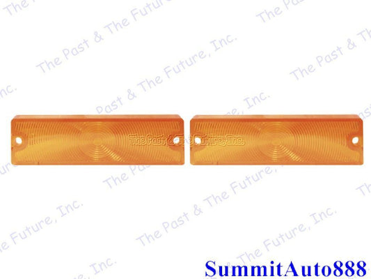 1965 65 Chevy Impala Parking Park Lamp Light Len Lens - Pair / 2 PCS IMPL65-1