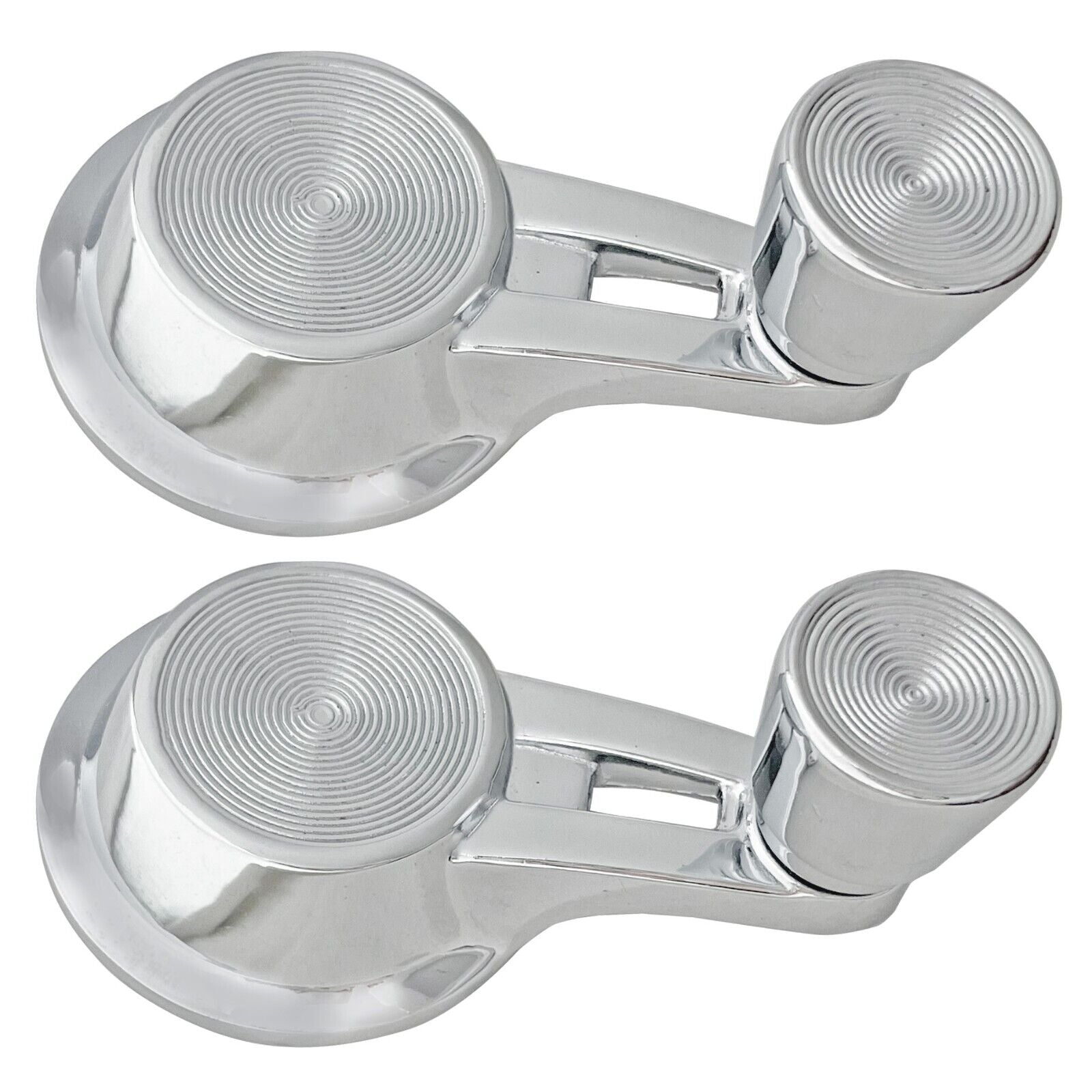 1959~1964 Chevy Impala Vent Window Crank Chrome / Double Arm - Pair / 2 PCS