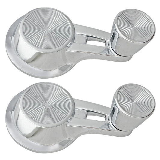 1959~1964 Chevy Impala Vent Window Crank Chrome / Double Arm - Pair / 2 PCS