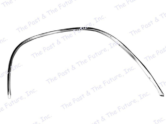 65 Chevy Chevelle El Camino Front Wheel Well Opening Molding LH Left CVMG65-1L