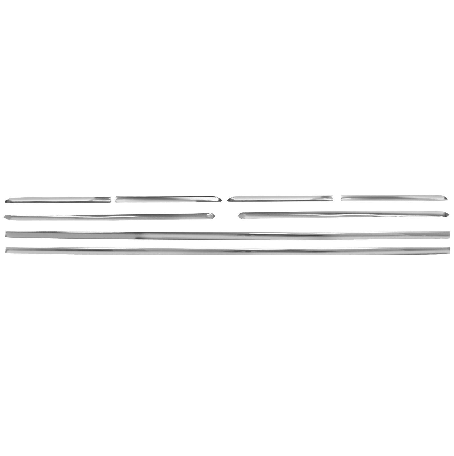 1968 1969 1970 Chevy Nova Body Side Molding Lower Side SS Deluxe Rocker Trim Set