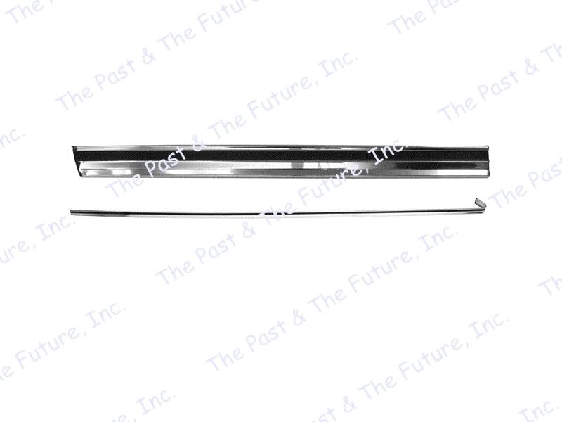 Chevy Pickup Truck Front Upper Lower RH Quarter Panel Molding CPQP7380-1R+2R