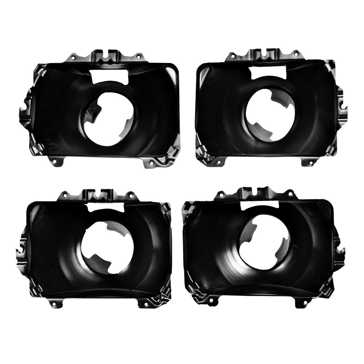 1979 1980 1981 Pontiac Trans Am Headlight Bucket Set 4 PCS